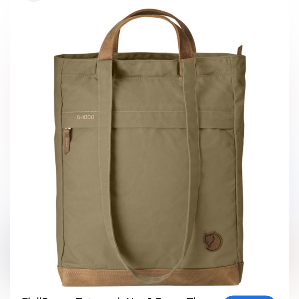 Fjallraven TOTEPACK NO. 1 EVERYDAY OUTDOOR green, travel camping backpack